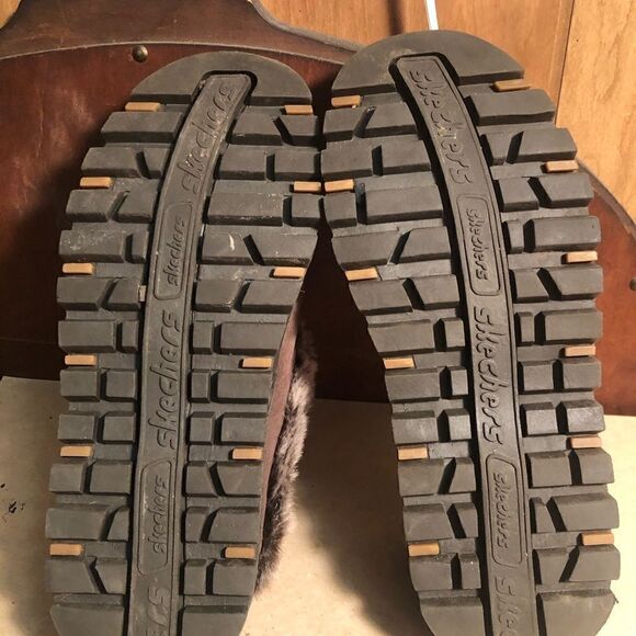 Skechers Shindigs Fortress Women’s Slip On Clog  Slippers Brown Size 7 - Picture 7 of 7